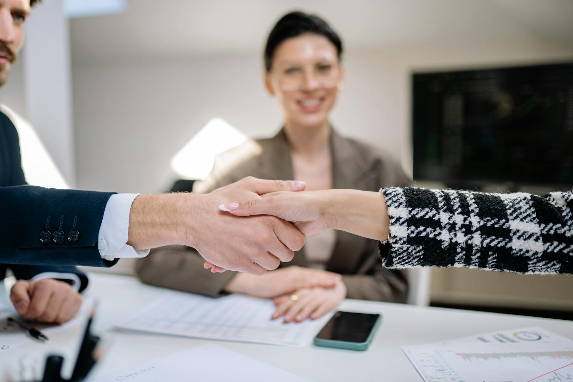 Hiring handshake